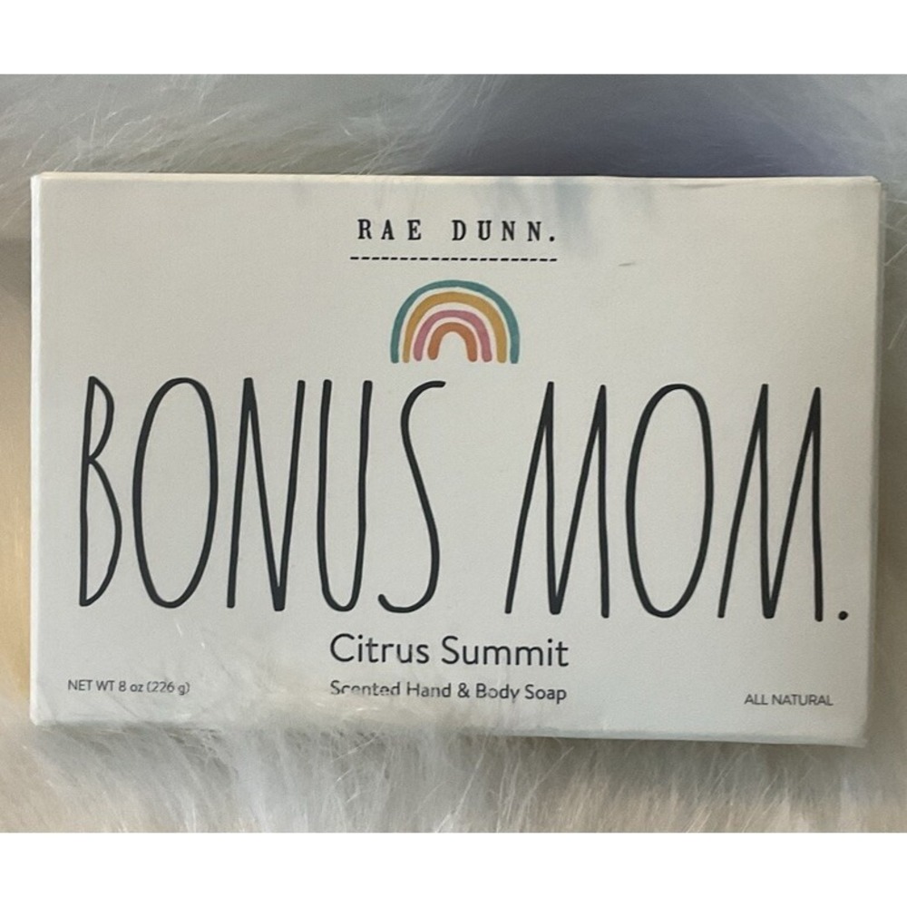 Rae Dunn Mothers Day Soap Bonus Mom Bath Body Cleanser Wash Face Facial 8oz Work